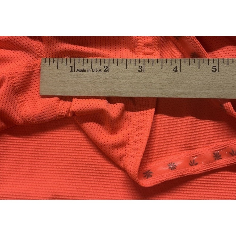 Athleta Women's Tennis Golf Neon Orange‎ Active Skort Skirt Pockets Size Medium - Picture 9 of 9
